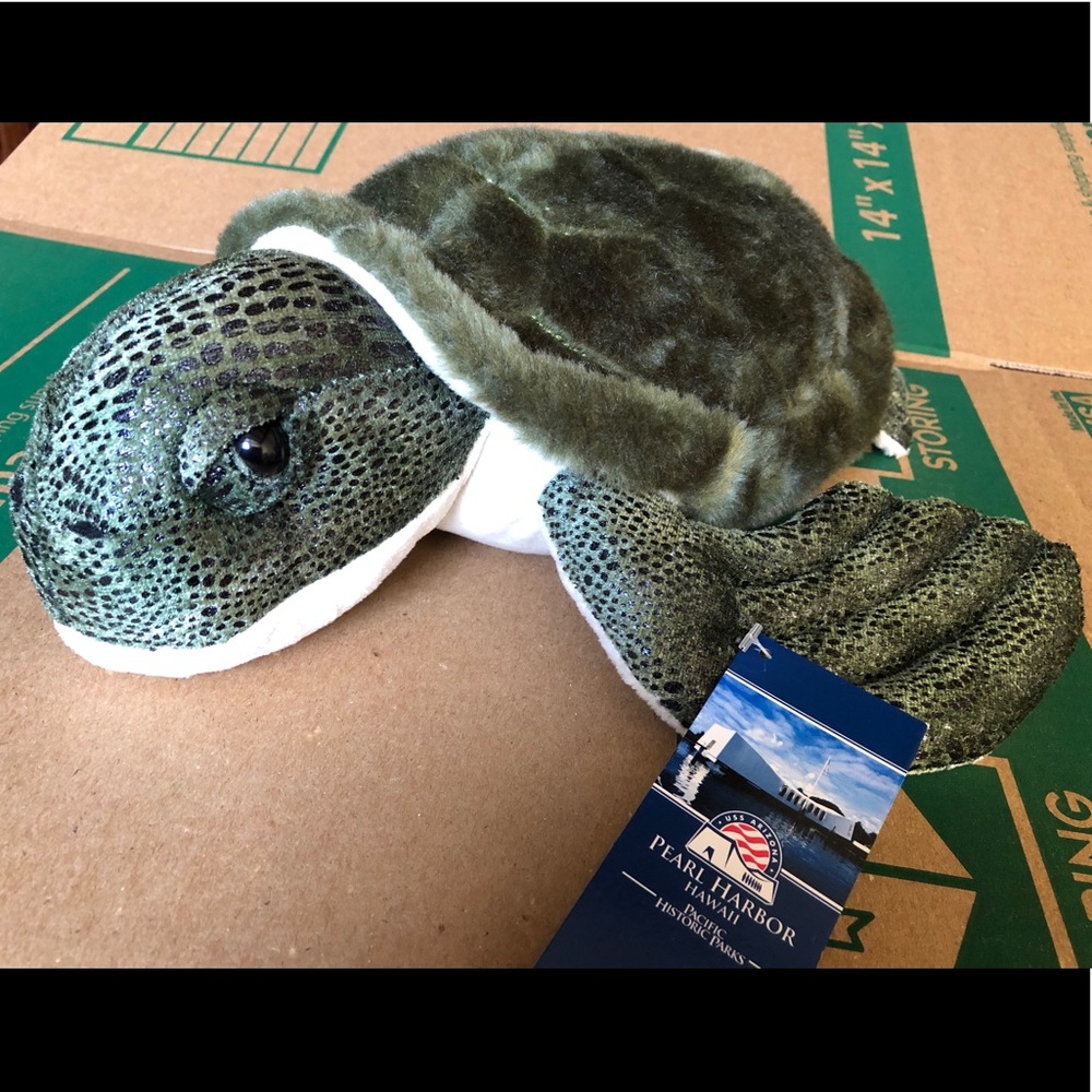 NWT Plush Green Sea Turtle